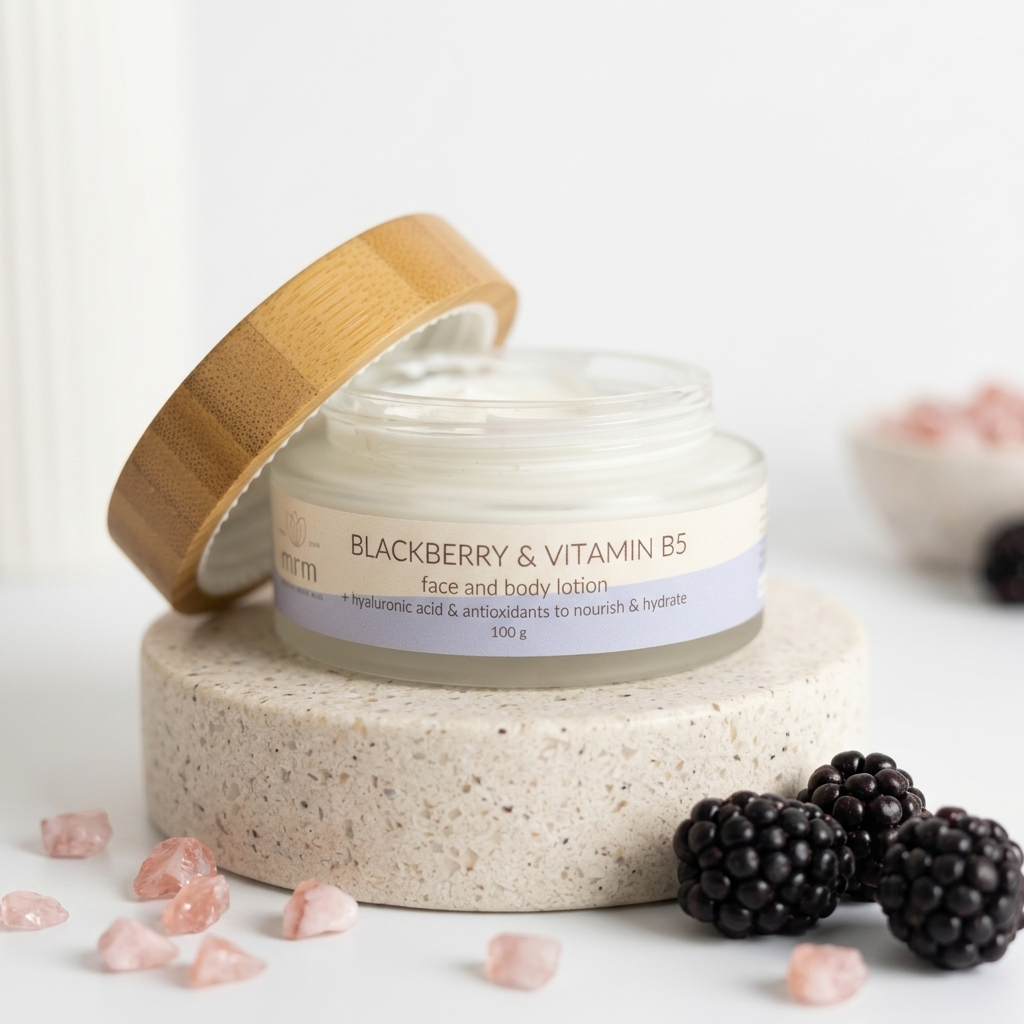 Blackberry and Vitamin B5 Face and Body Lotion