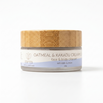 Oatmeal &amp; Kakadu Creamy Clay Face Cleanser