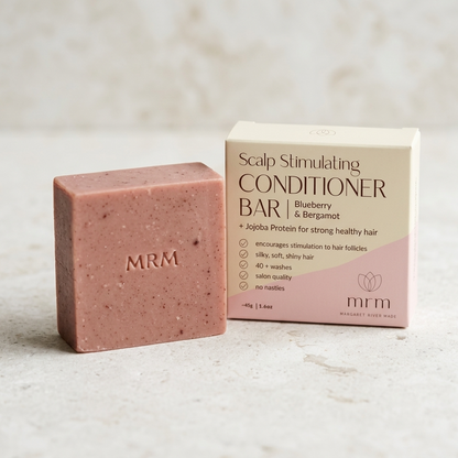 Scalp Stimulating Conditioner Bar with Blueberry and Bergamot