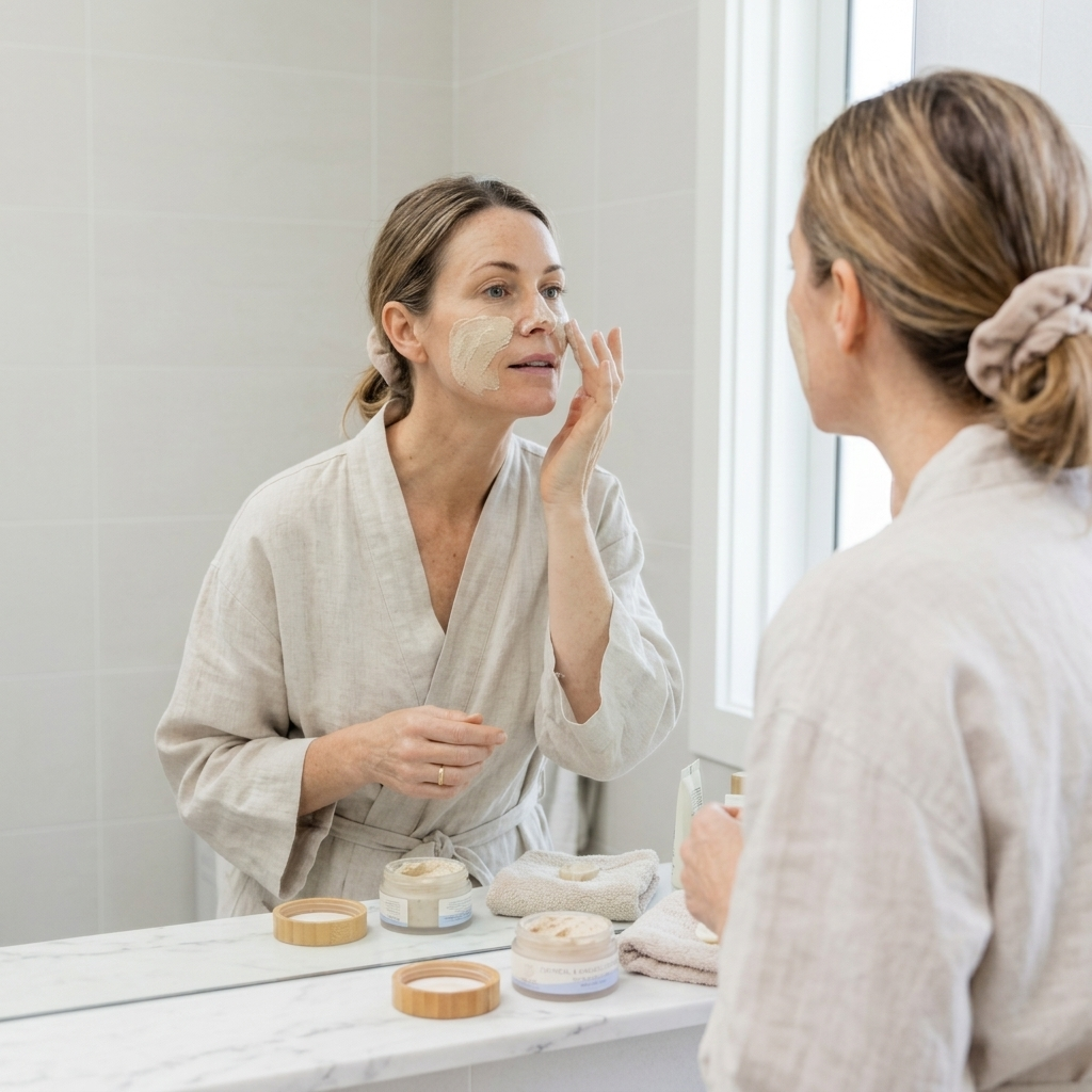 Oatmeal &amp; Kakadu Creamy Clay Face Cleanser