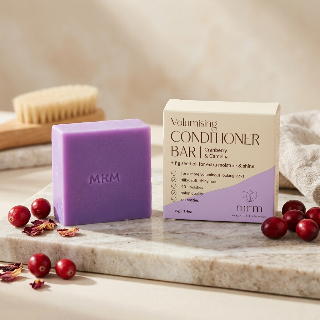 Volumizing Conditioner Bar with Cranberry and Camellia Seed