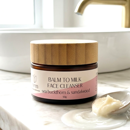 Sea Buckthorn and Sandalwood Face Cleansing Balm