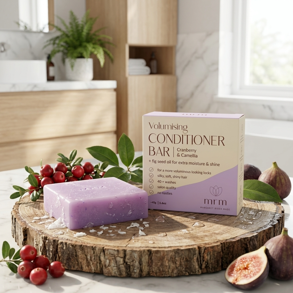 Volumizing Conditioner Bar with Cranberry and Camellia Seed