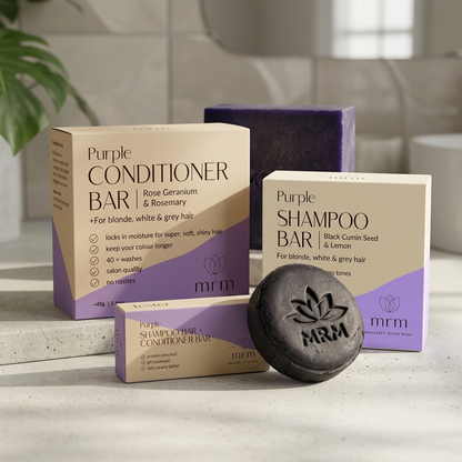 Purple Conditioner Bar for Blonde &amp; Grey Hair