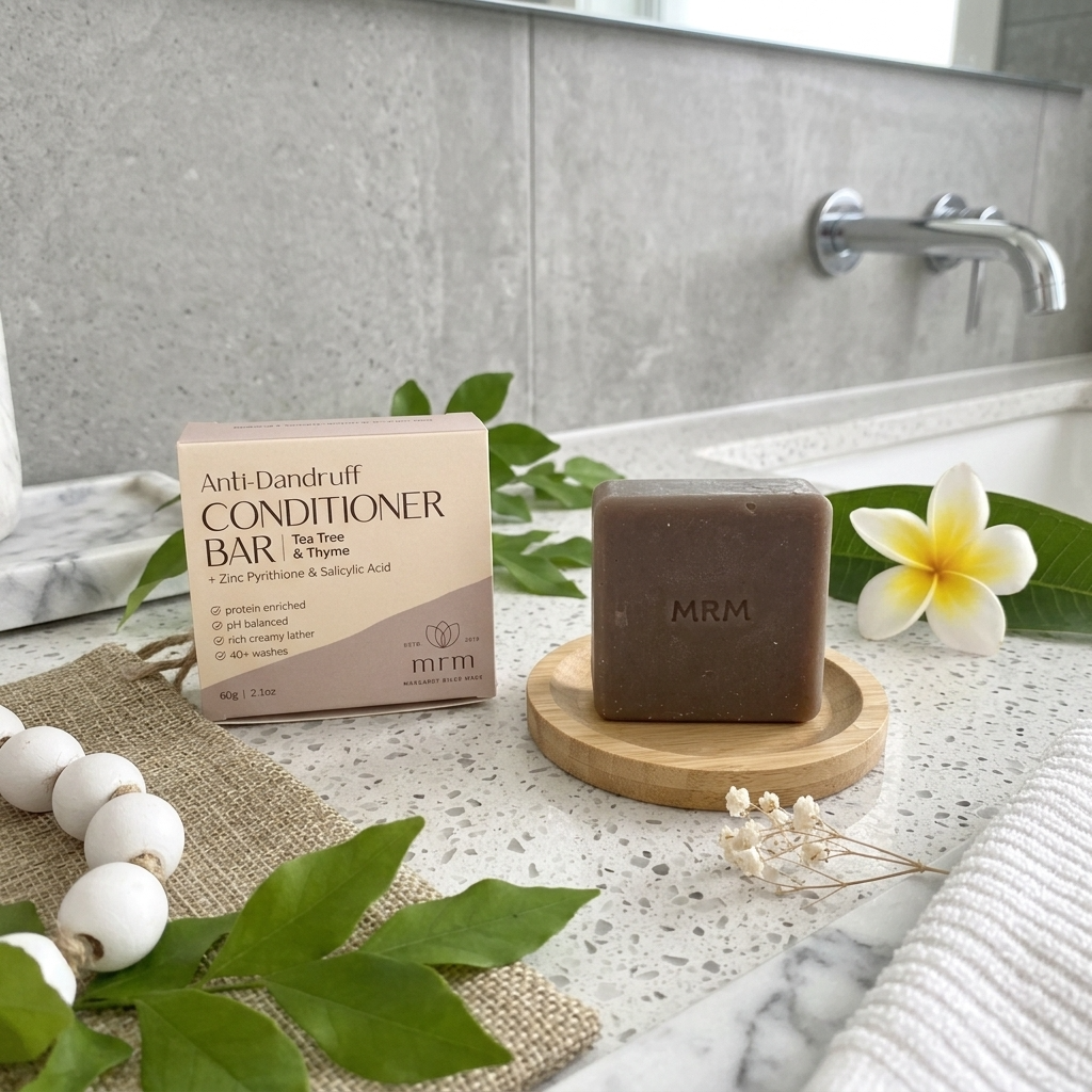 Anti-Dandruff Conditioner Bar with Tea Tree & Thyme