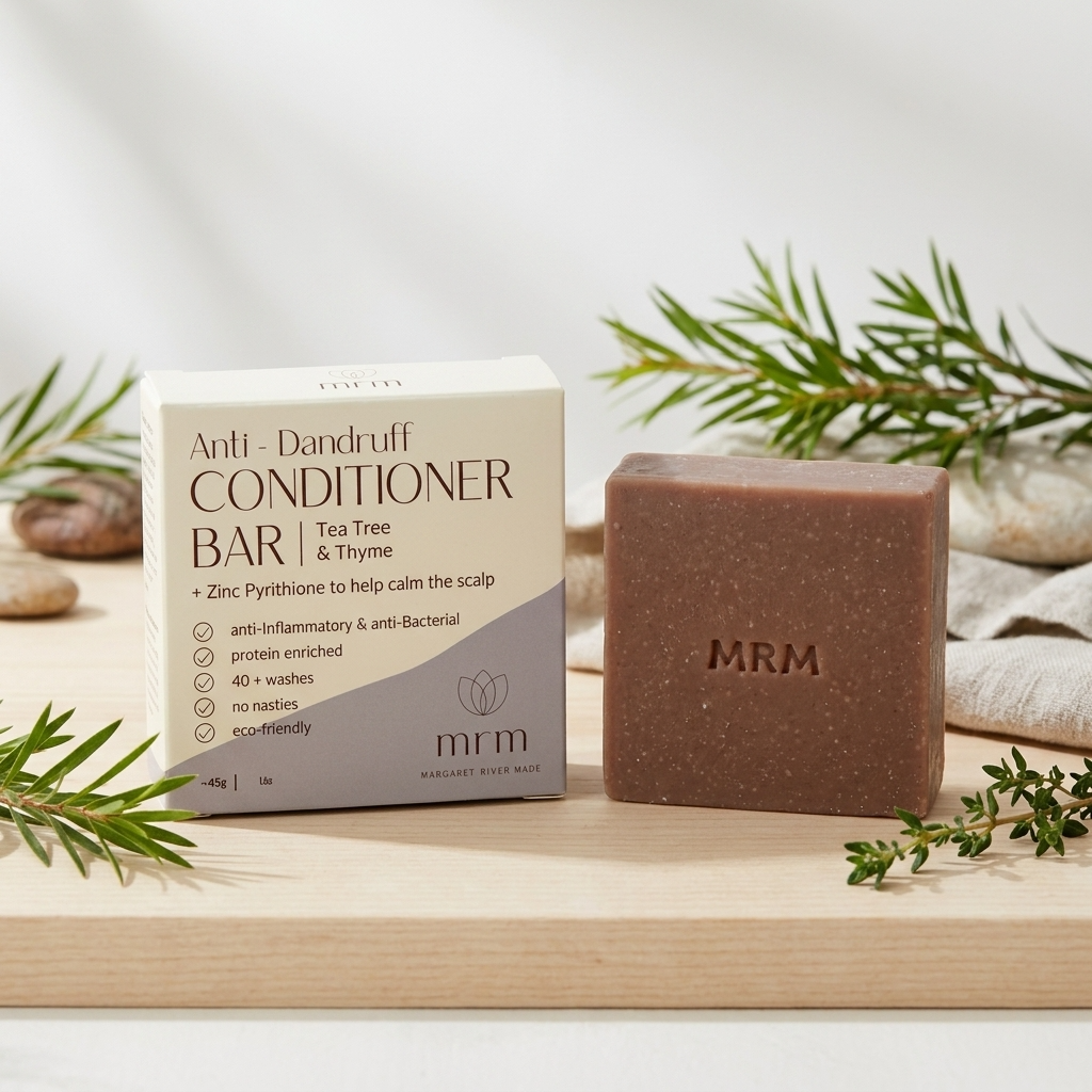 Anti-Dandruff Conditioner Bar with Tea Tree and Thyme