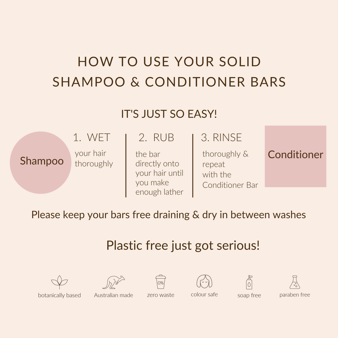 Normal to Dry Hair Shampoo Bar with Rosemary &amp; Ylang Ylang