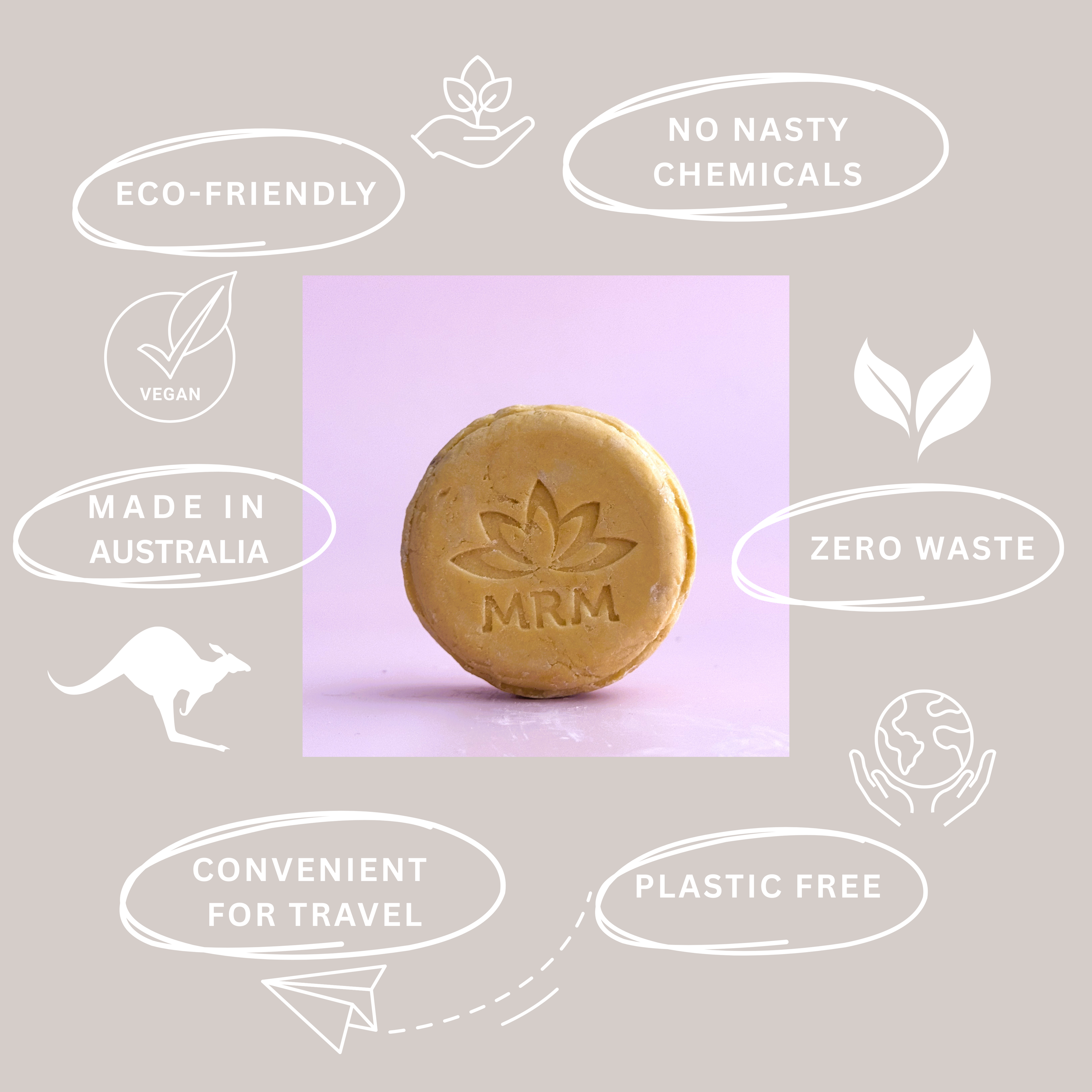 Normal to Oily Hair Shampoo Bar with Cedarwood &amp; Lemon