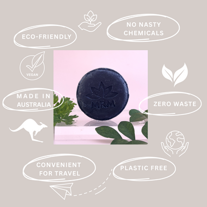 Purple Shampoo Bar with Black Cumin Seed &amp; Lemon For Blonde &amp; Grey Hair