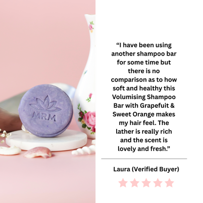 Volumising Shampoo Bar with Grapefruit &amp; Sweet Orange