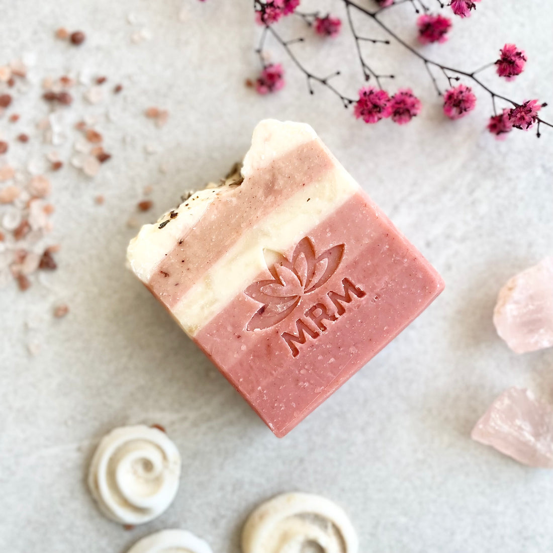 Rose Geranium and Lavender Body Bar